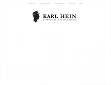 Tablet Screenshot of karlhein.com